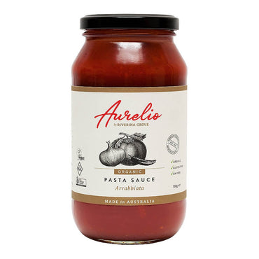 Aurelio Organic Arrabbiatta Pasta Sauce 500g
